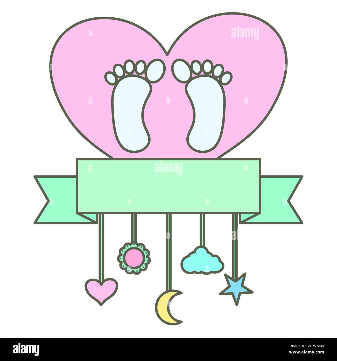 1T. Molde en forma de corazón para huella bebé «Baby Huellas» - CIAF, S.L.