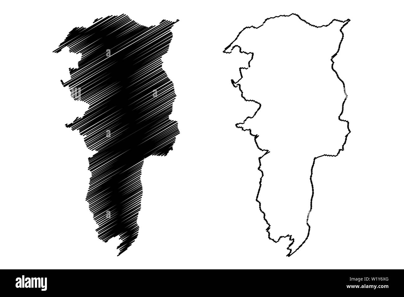 Provincia de Bolívar (República de Ecuador, Provincias de Ecuador) Mapa