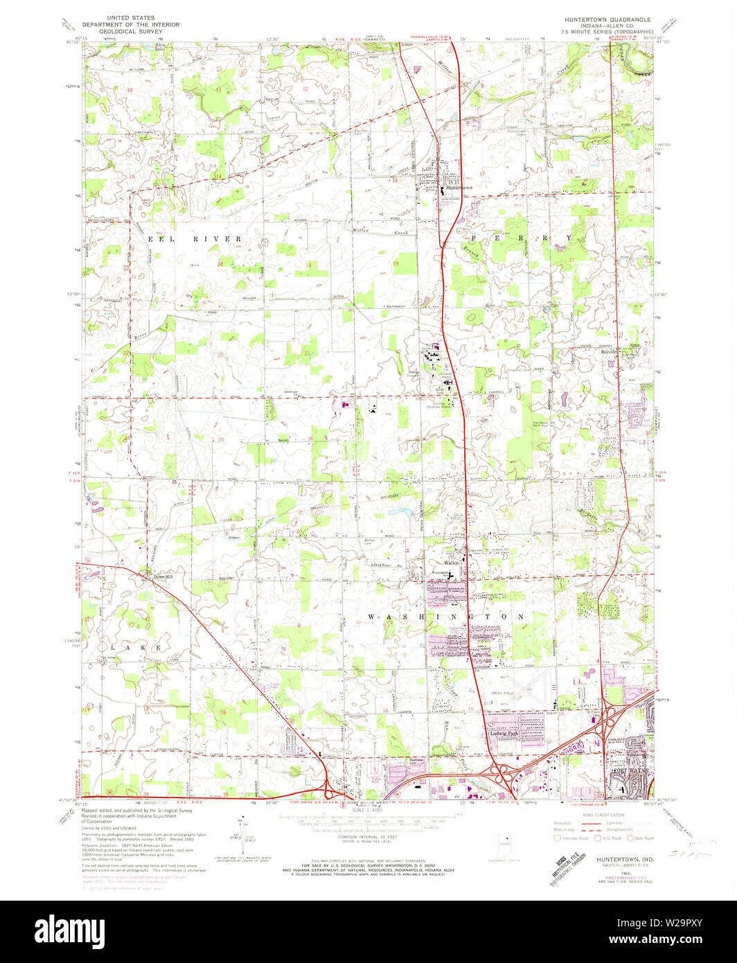 Ciudad de cazadores indiana fotografías e imágenes de alta resolución