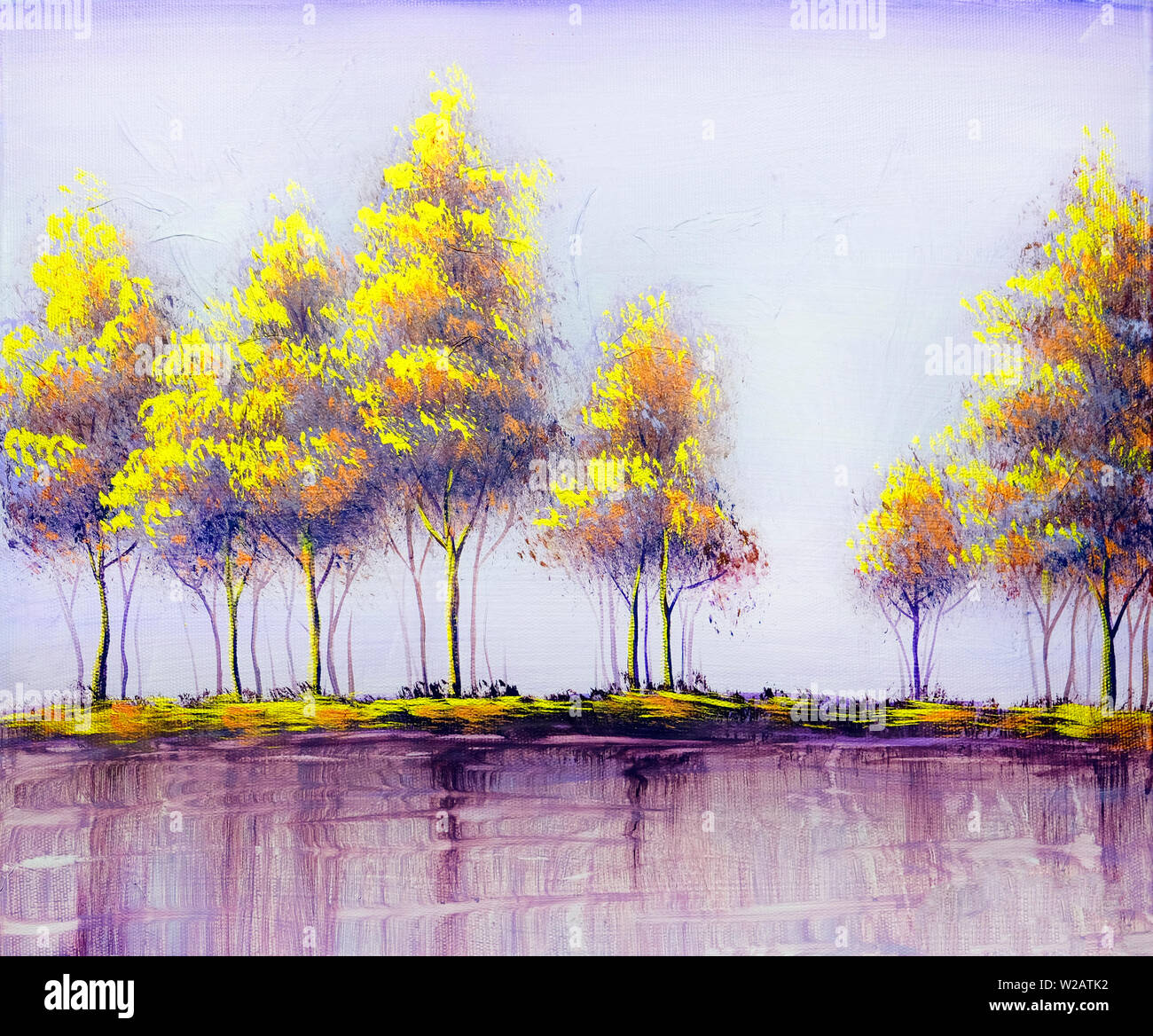 Pinturas acrílicas del paisaje fotografías e imágenes de alta resolución -  Alamy