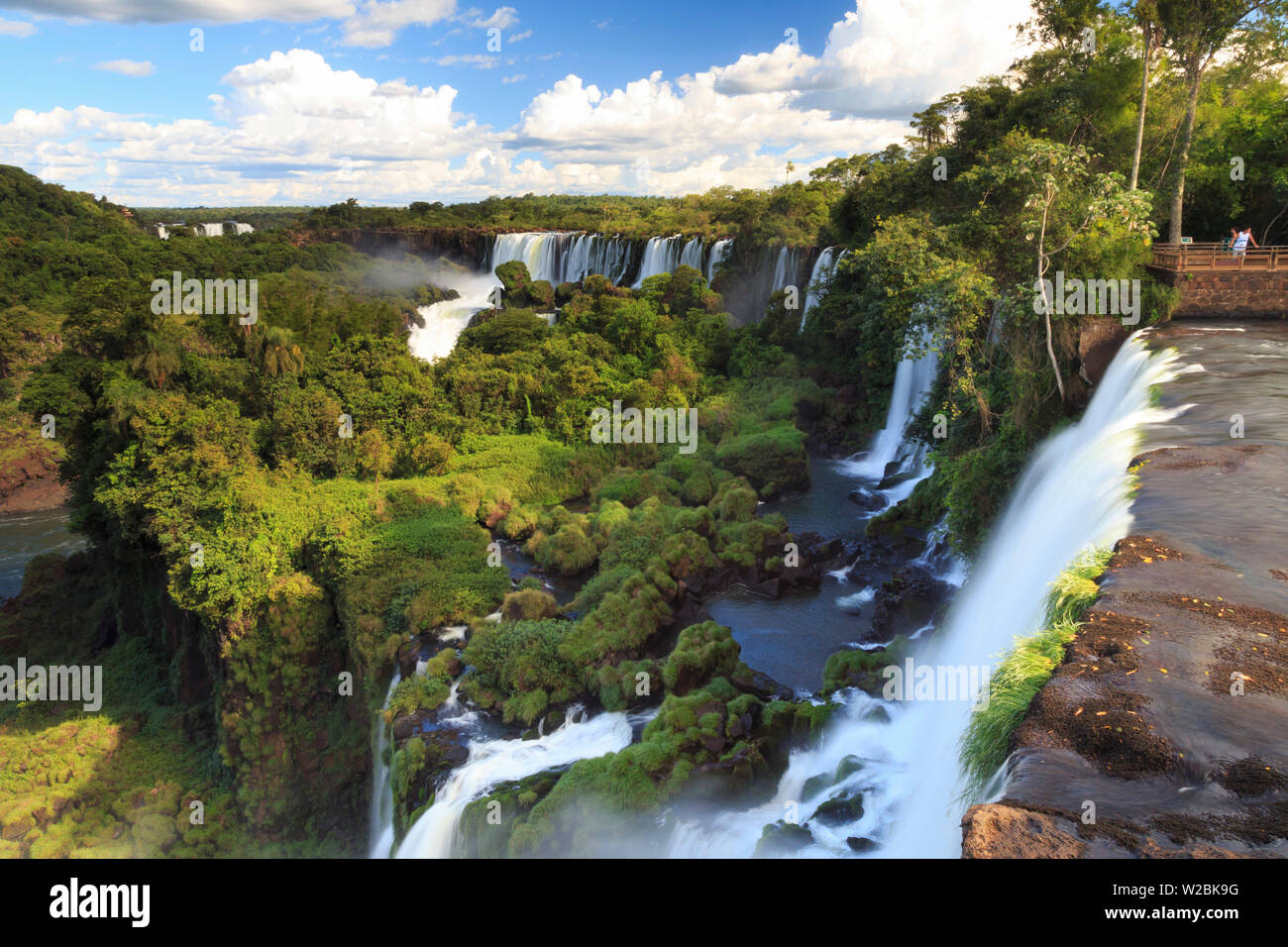 Argentina, el Parque Nacional de las Cataratas del Iguazú, (UNESCO Sitio) Foto de stock