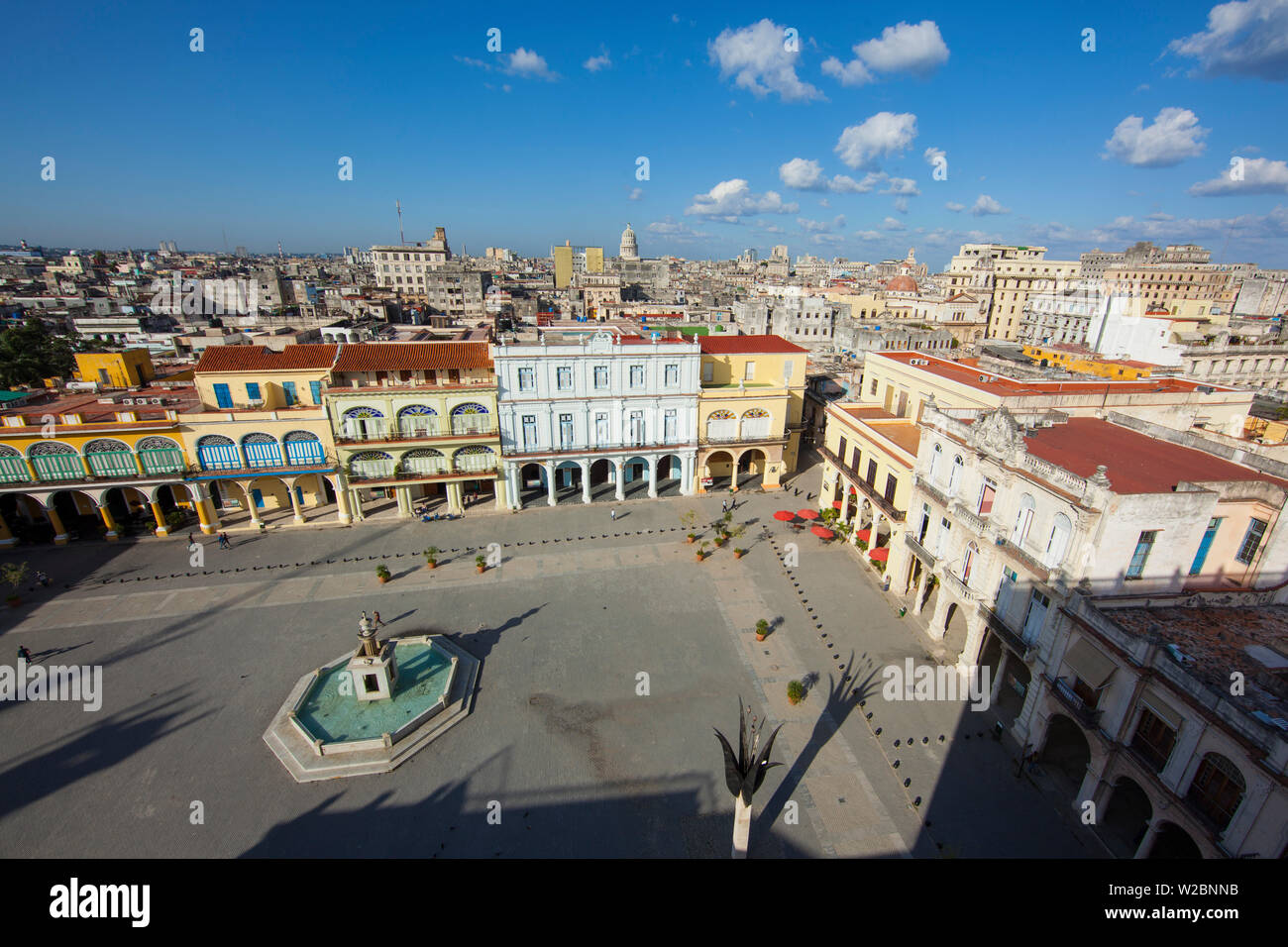 Plaza Vieja, Habana Vieja, La Habana, Cuba Foto de stock