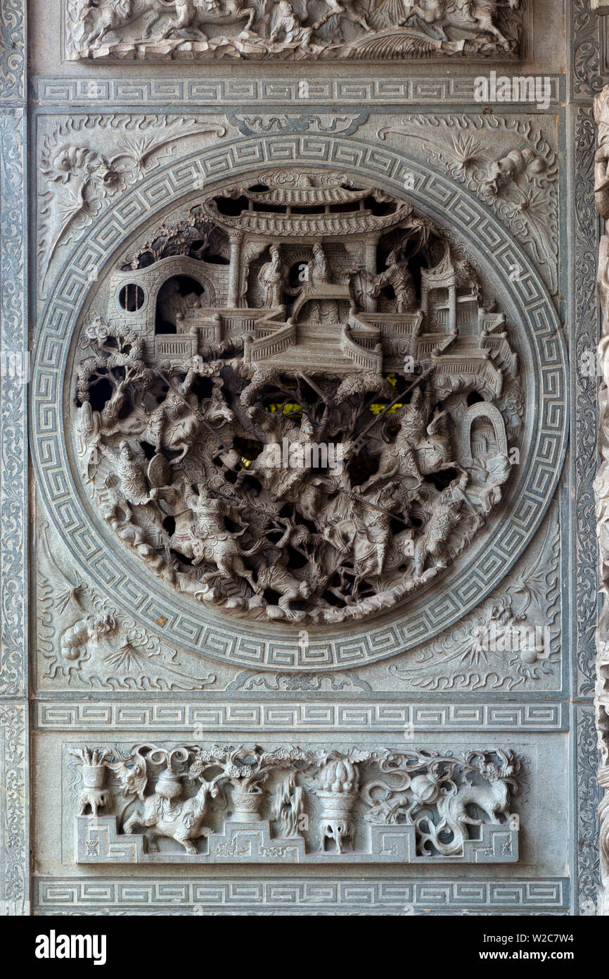 Malasia, Penang, Georgetown, Calle Lebuh Armenia (armenio), Templo Yap Kongsi, oficialmente llamado Choo Chay Keong o Chi Gong Ji Foto de stock