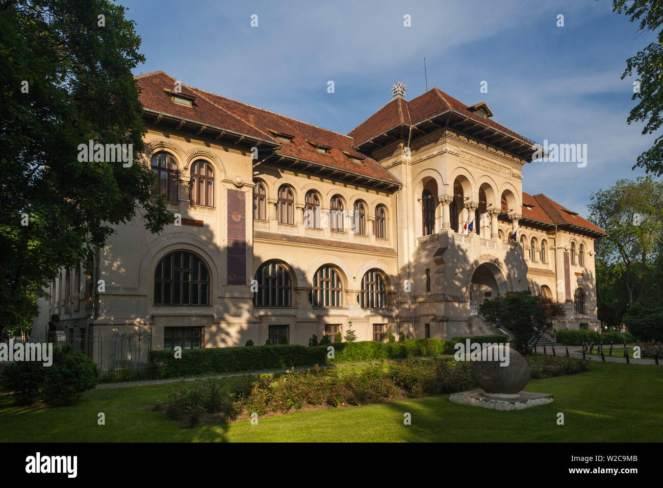 Rumania, Bucarest, el Museo Nacional de Geología, exterior Foto de stock
