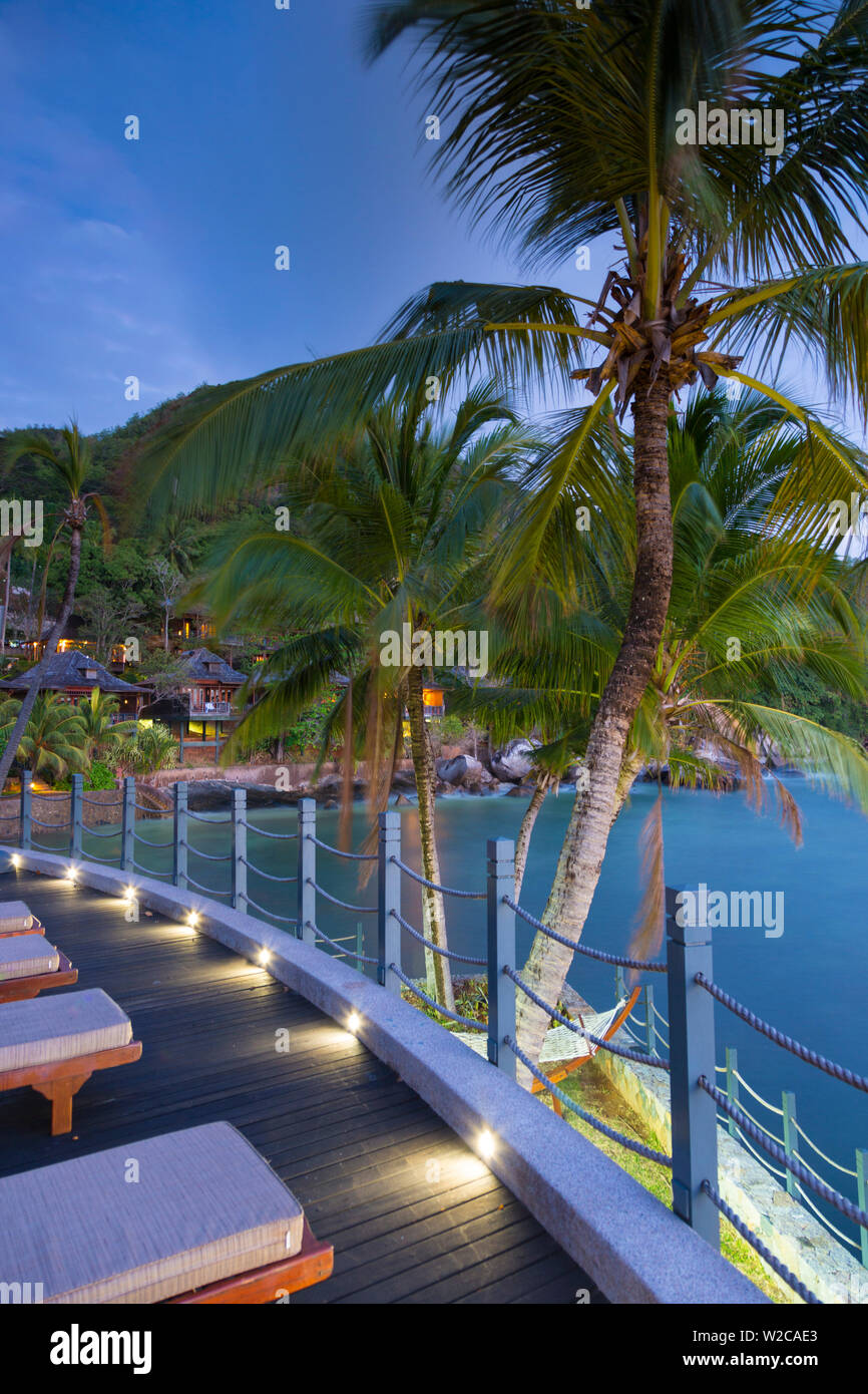 Hilton Northolme Resort, Mahé, Seychelles Foto de stock
