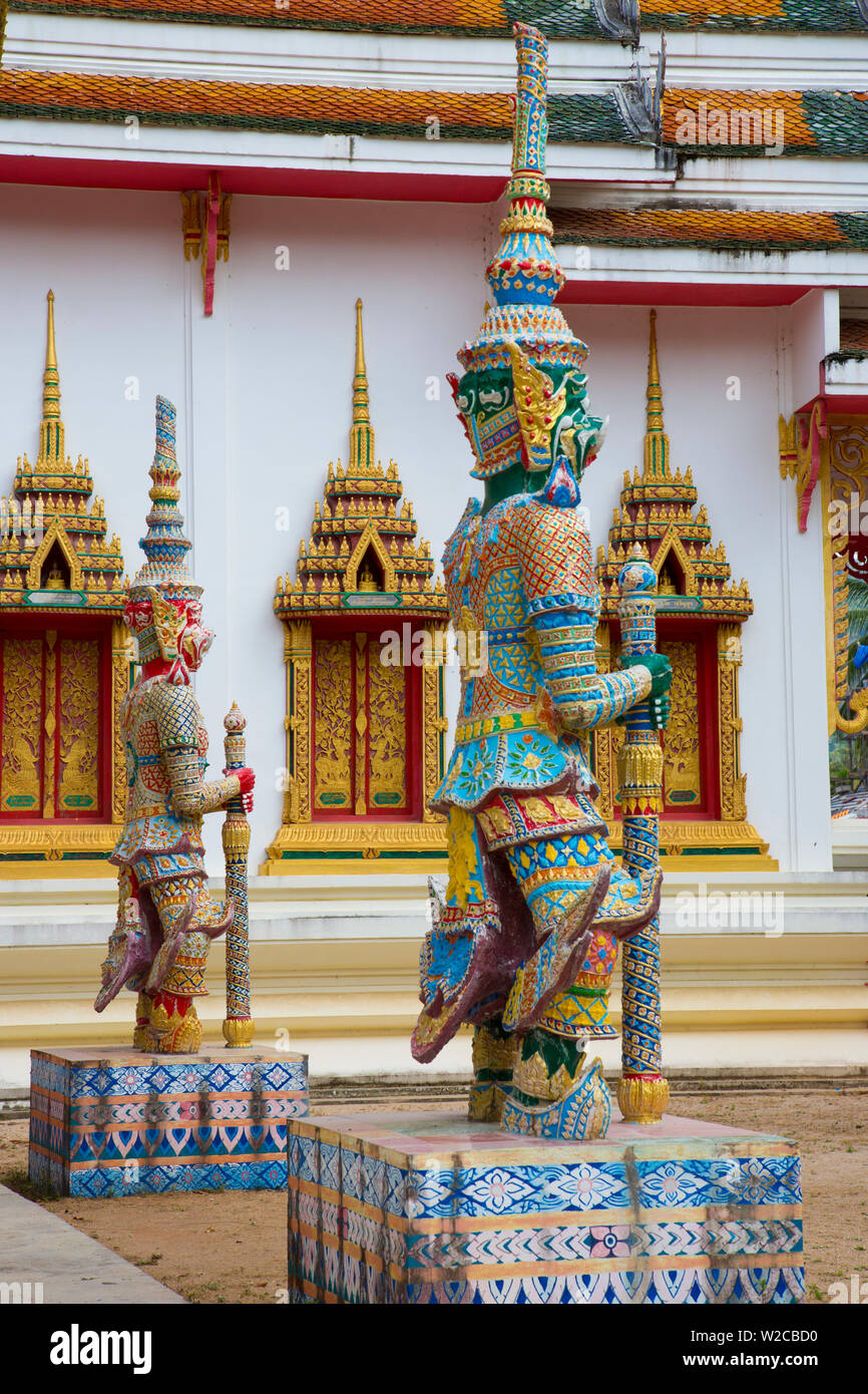 Wat Samret, Koh Samui, Tailandia Foto de stock