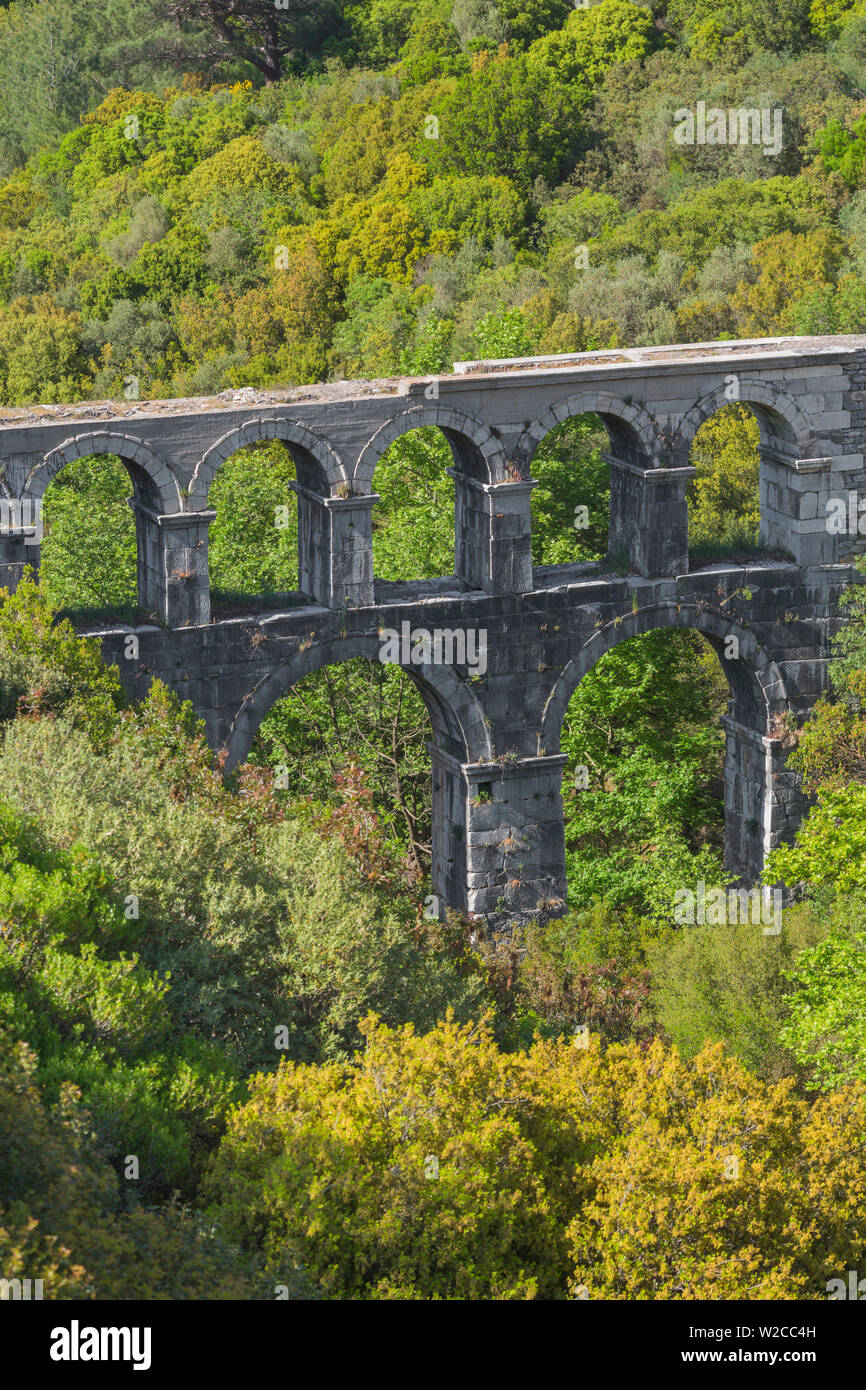 Acueducto bizantino, Efeso, Selcuk, Izmir, Turquía Provincia Foto de stock