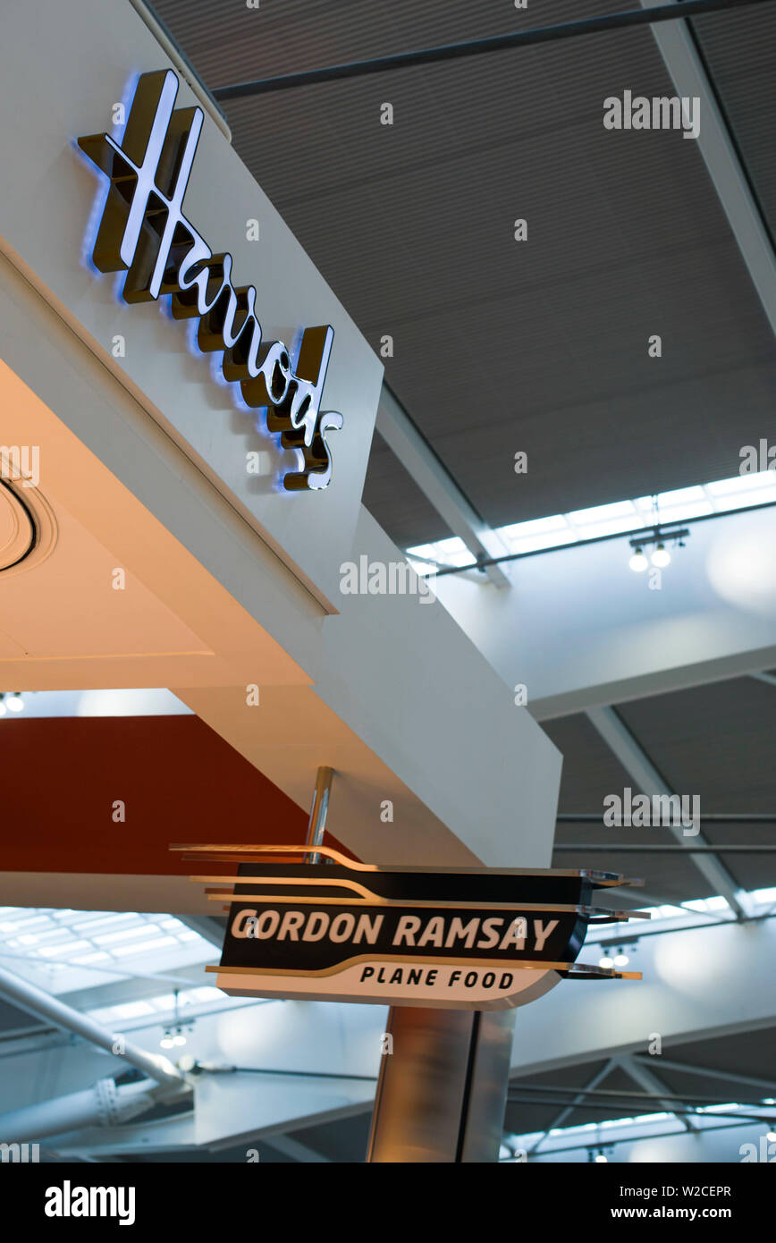 Inglaterra, Londres, el aeropuerto internacional de Heathrow, Terminal