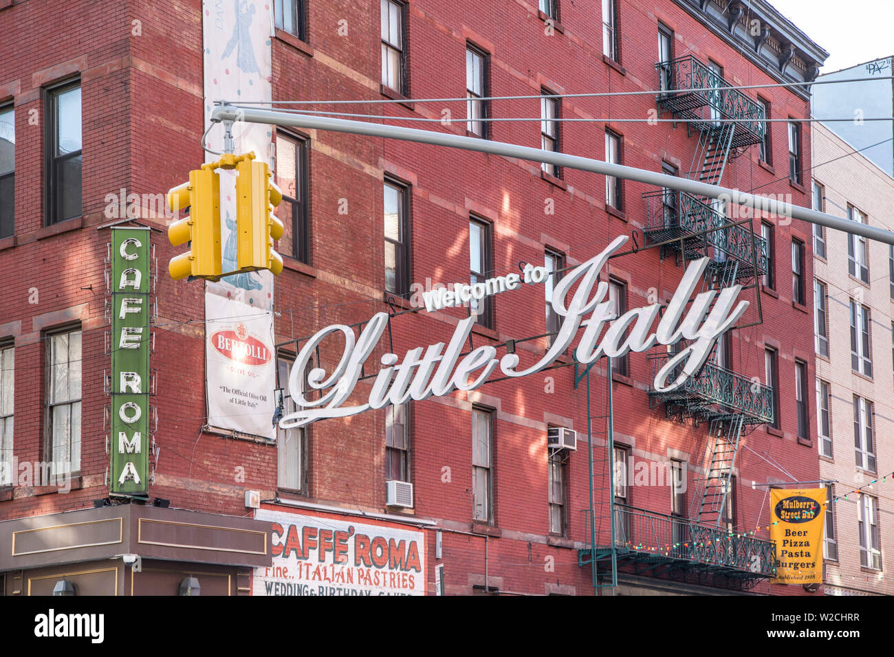 Little Italy, Manhattan, Ciudad de Nueva York, Nueva York, EE.UU. Foto de stock