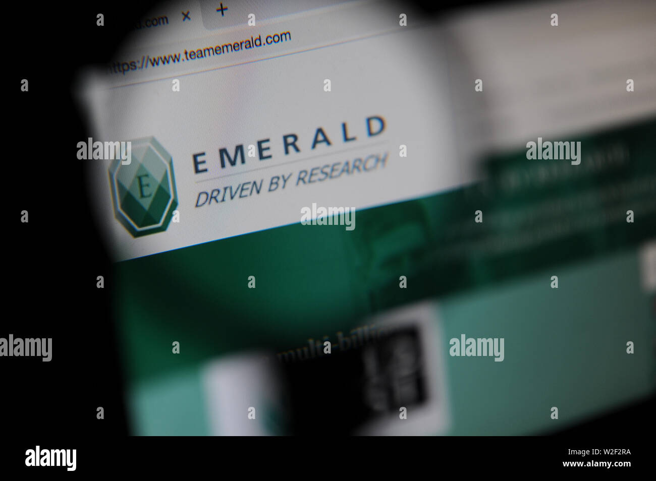 Emerald Asset Management Foto de stock