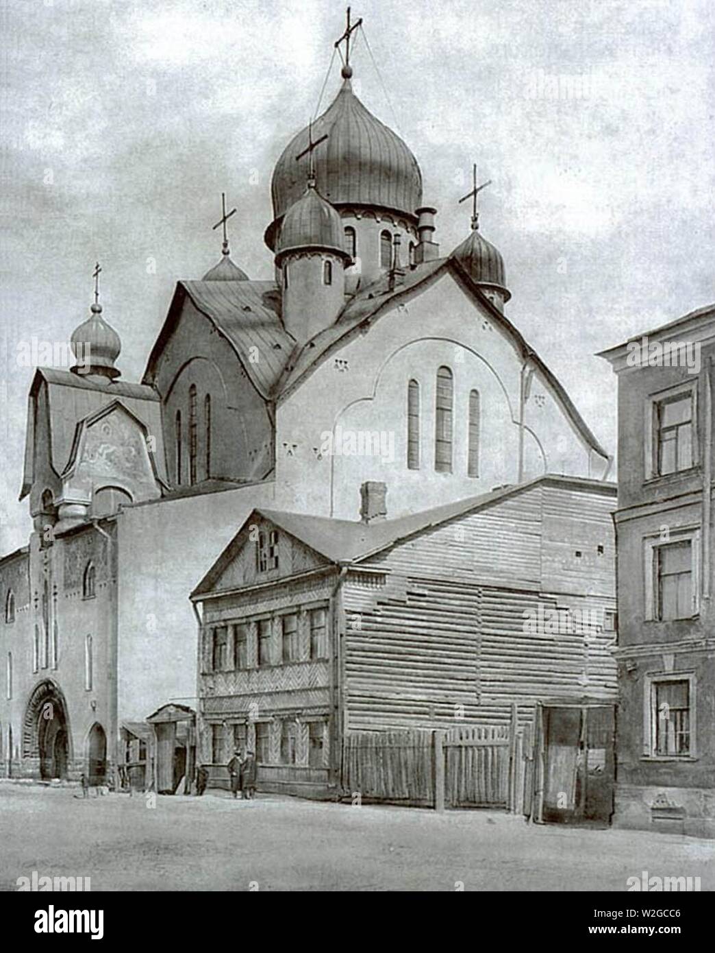 Chino metochion ortodoxa de San Petersburgo de 1913. Foto de stock