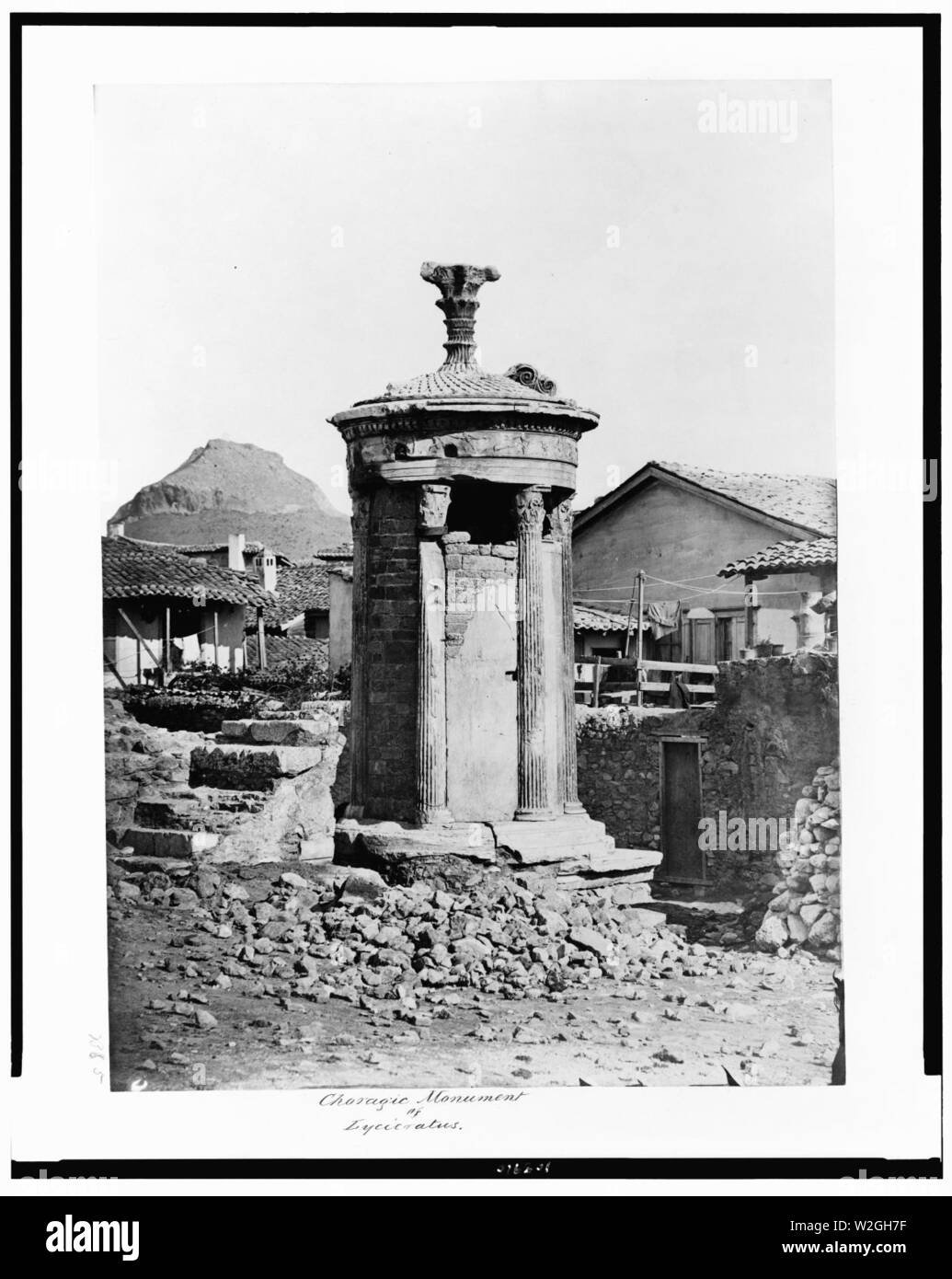 Monumento de Choragic Lycicratus Foto de stock