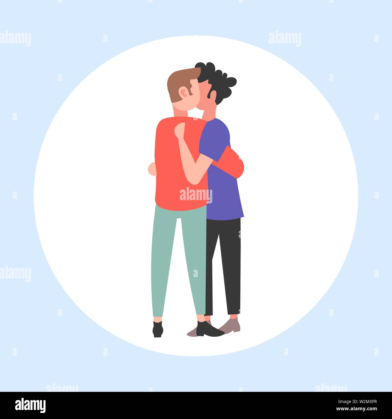 Amantes gay Imágenes vectoriales de stock - Alamy
