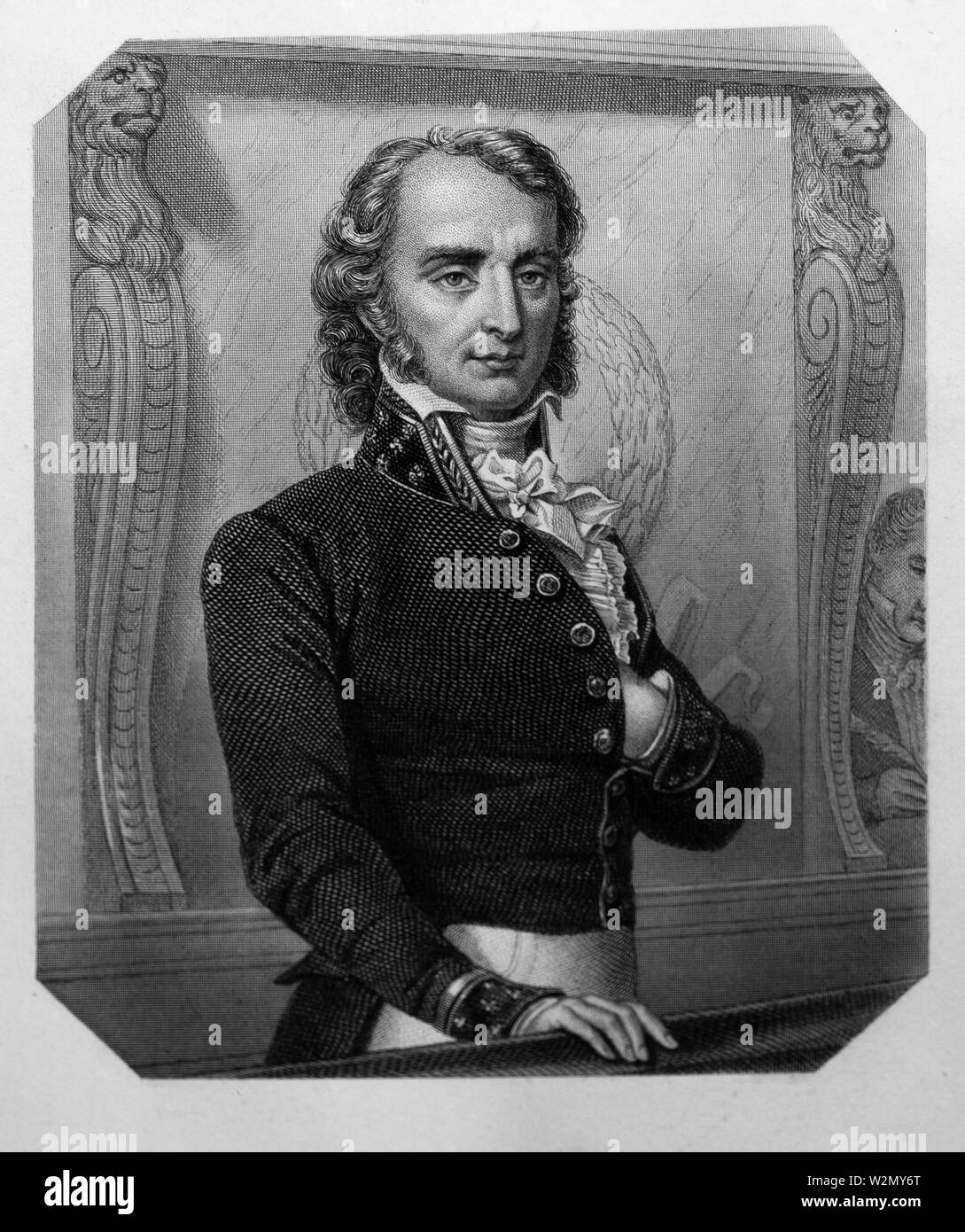 Benjamin Constant de Rebecque.Henri-Benjamin constante ( 25 de octubre de 1767 - 8 de diciembre de 1830), o simplemente por Benjamin Constant, fue un político francés de Suiza Foto de stock