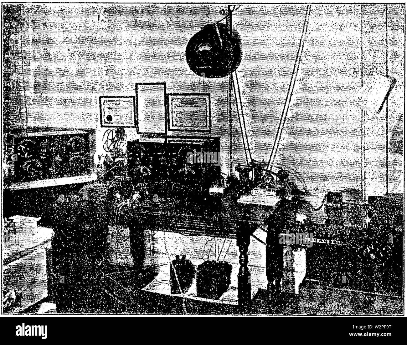 Estación de radioenlace Imágenes de stock en blanco y negro - Alamy