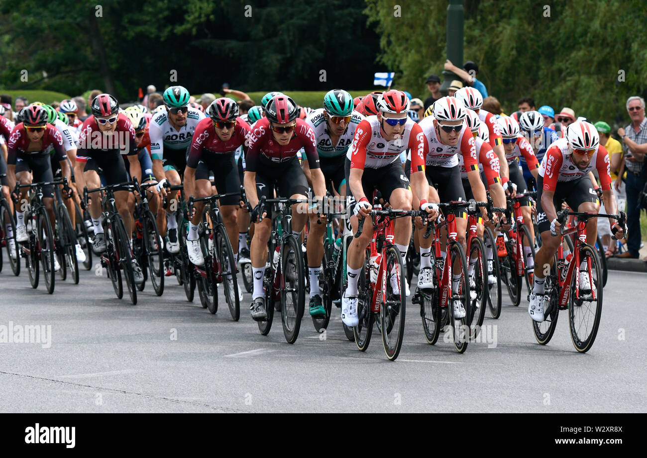 Ciclismo, Tour de Francia, Grand apartarse en Bruselas, 1ª fase Foto de stock