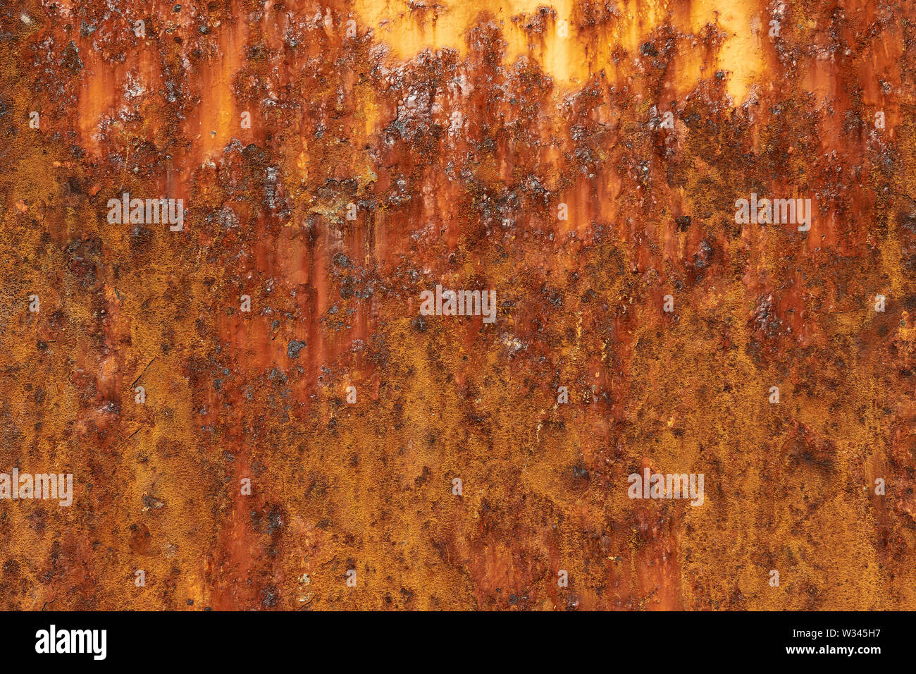 Superficie metálica de hierro oxidado textura del fondo Foto de stock