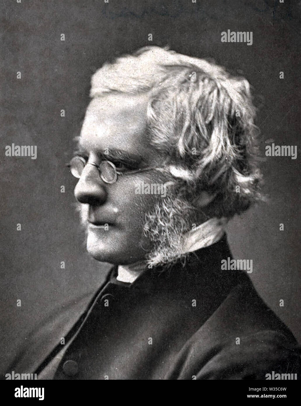 JOHN WILLIAM COLENSO (1814-1883) matemático inglés,erudito bíblico y primer obispo de la Iglesia de Inglaterra natal Foto de stock