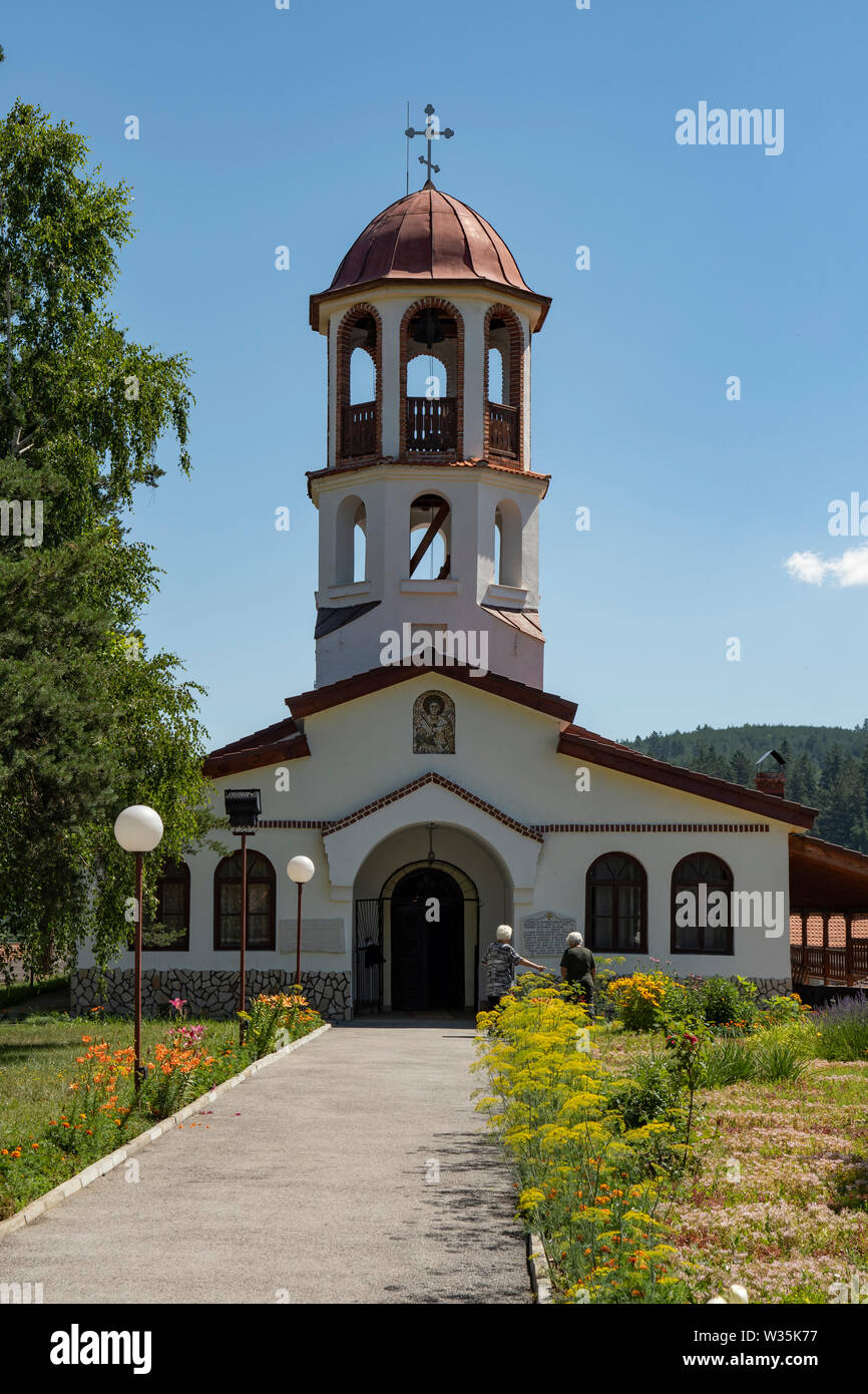 Iglesia cristiana en Banya, Bulgaria Foto de stock