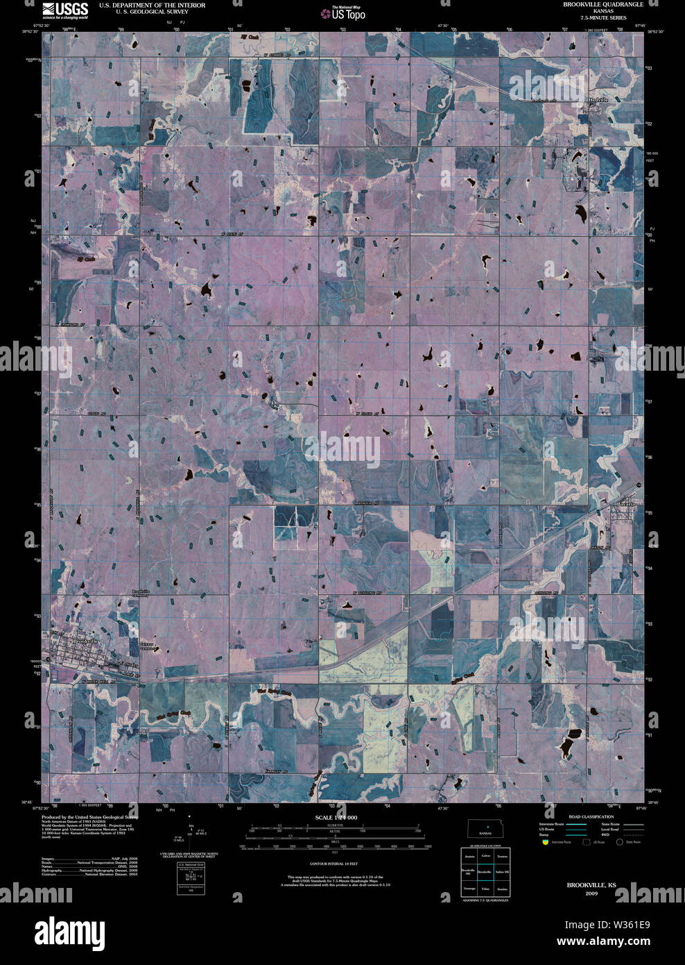 Mapa de brookville fotografías e imágenes de alta resolución Alamy