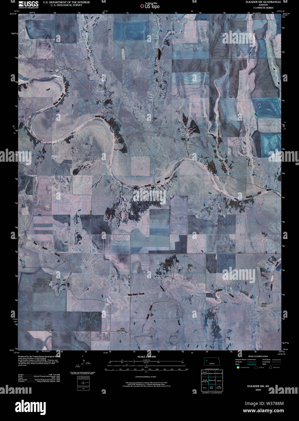 Mapa de elkader fotografías e imágenes de alta resolución Alamy