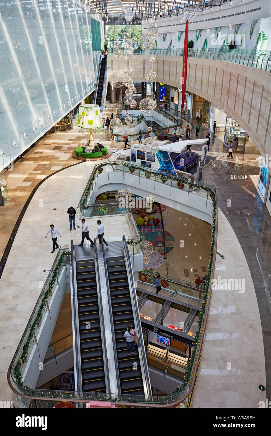 Interior del Wongtee Plaza Shopping Mall. Shenzhen, Provincia de Guangdong,  China Fotografía de stock - Alamy