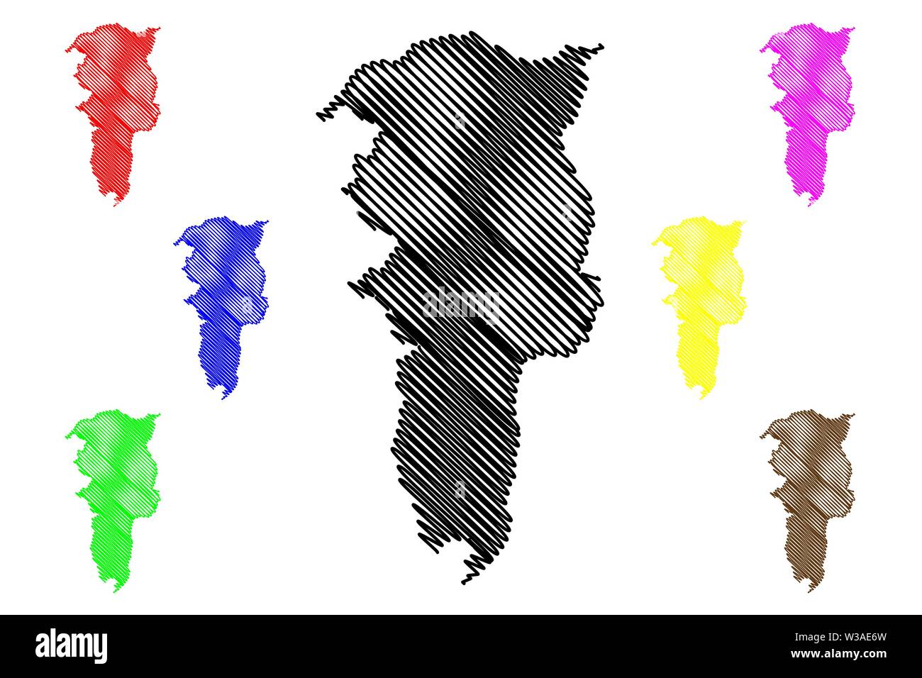 Provincia de Bolívar (República de Ecuador, Provincias de Ecuador) Mapa