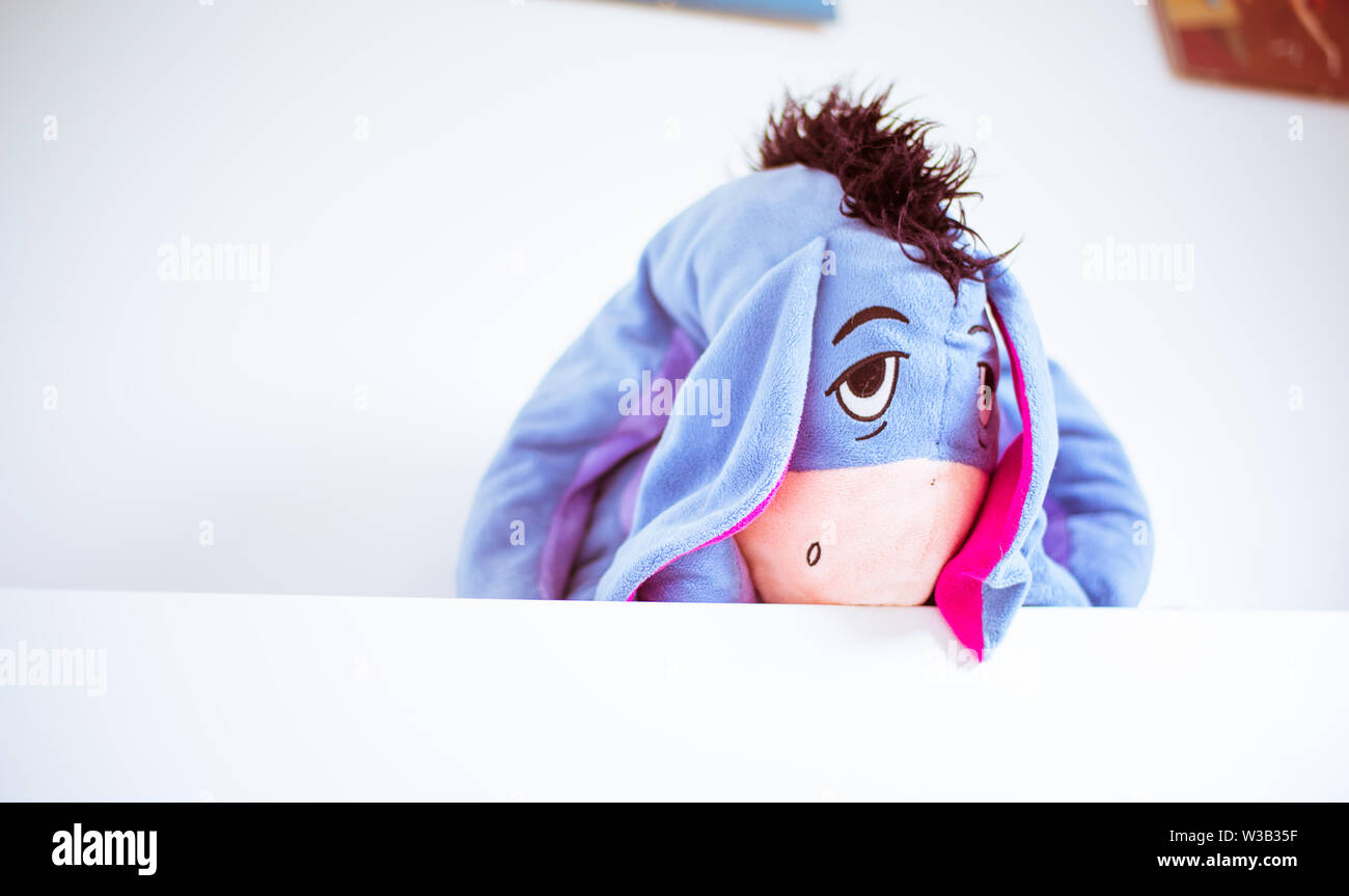 Eeyore Burro De Winnie The Pooh Fotografia De Stock Alamy