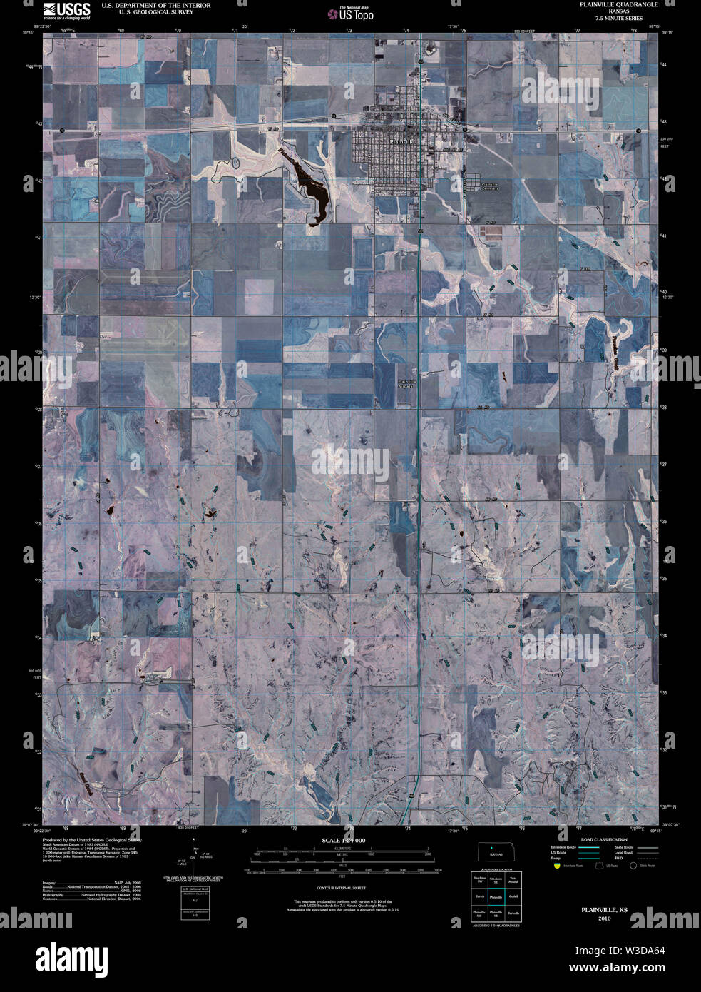 Mapa de plainville kansas fotografías e imágenes de alta resolución Alamy