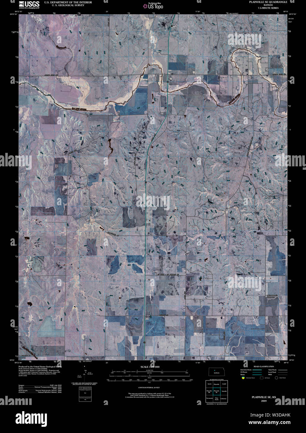 Mapa de plainville kansas fotografías e imágenes de alta resolución Alamy