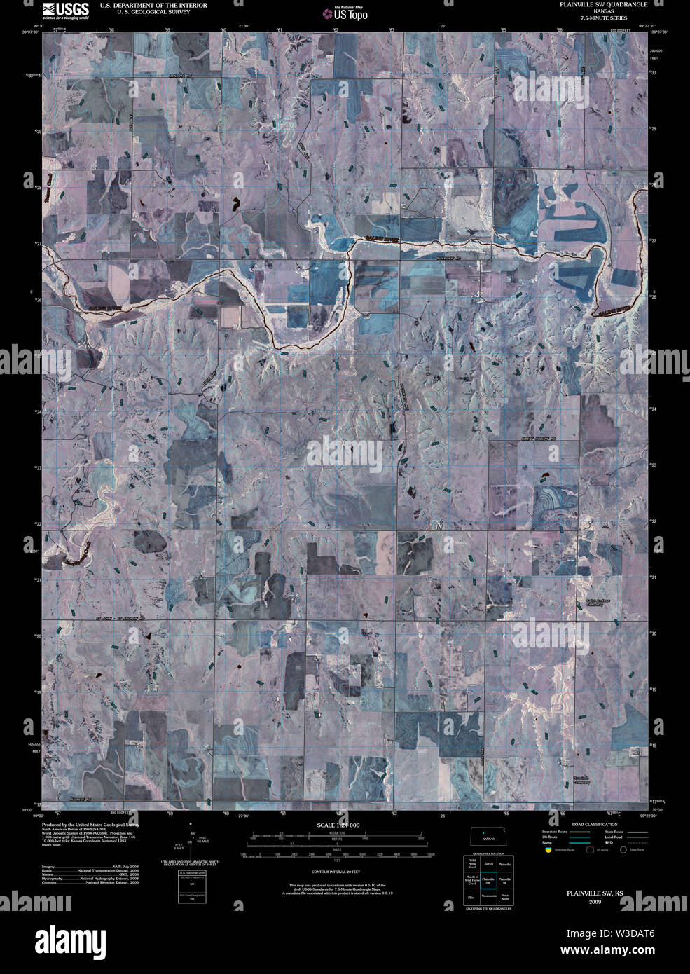 Mapa de plainville kansas fotografías e imágenes de alta resolución Alamy