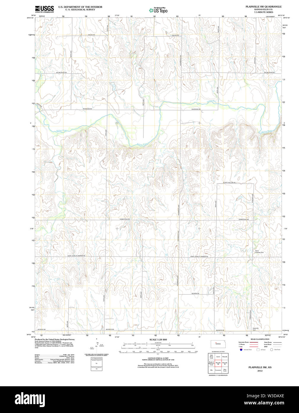 Mapa de plainville kansas fotografías e imágenes de alta resolución Alamy