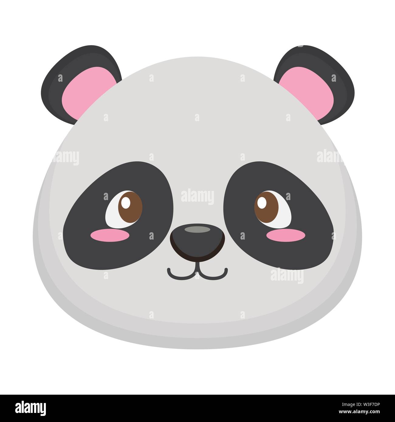wallpapers Bebe Oso Panda Caricatura https www alamy es lindo osito panda bebe caracter cabeza image260334642 html