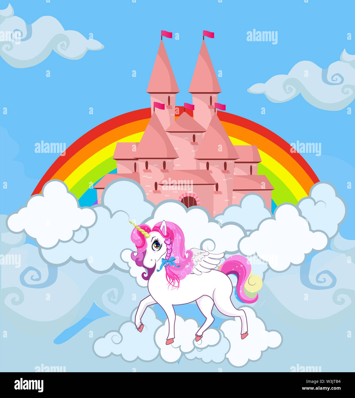 Hermosa princesa linda caballo castillo fotografías e imágenes de alta  resolución - Alamy