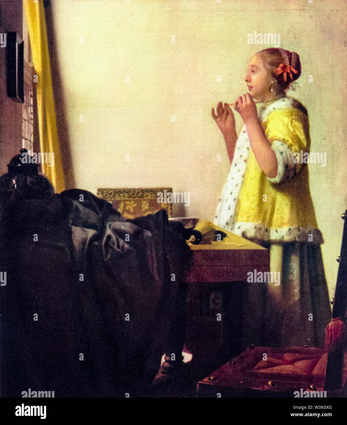 La Mujer De La Perla Vermeer Fotos e Imágenes de stock - Alamy
