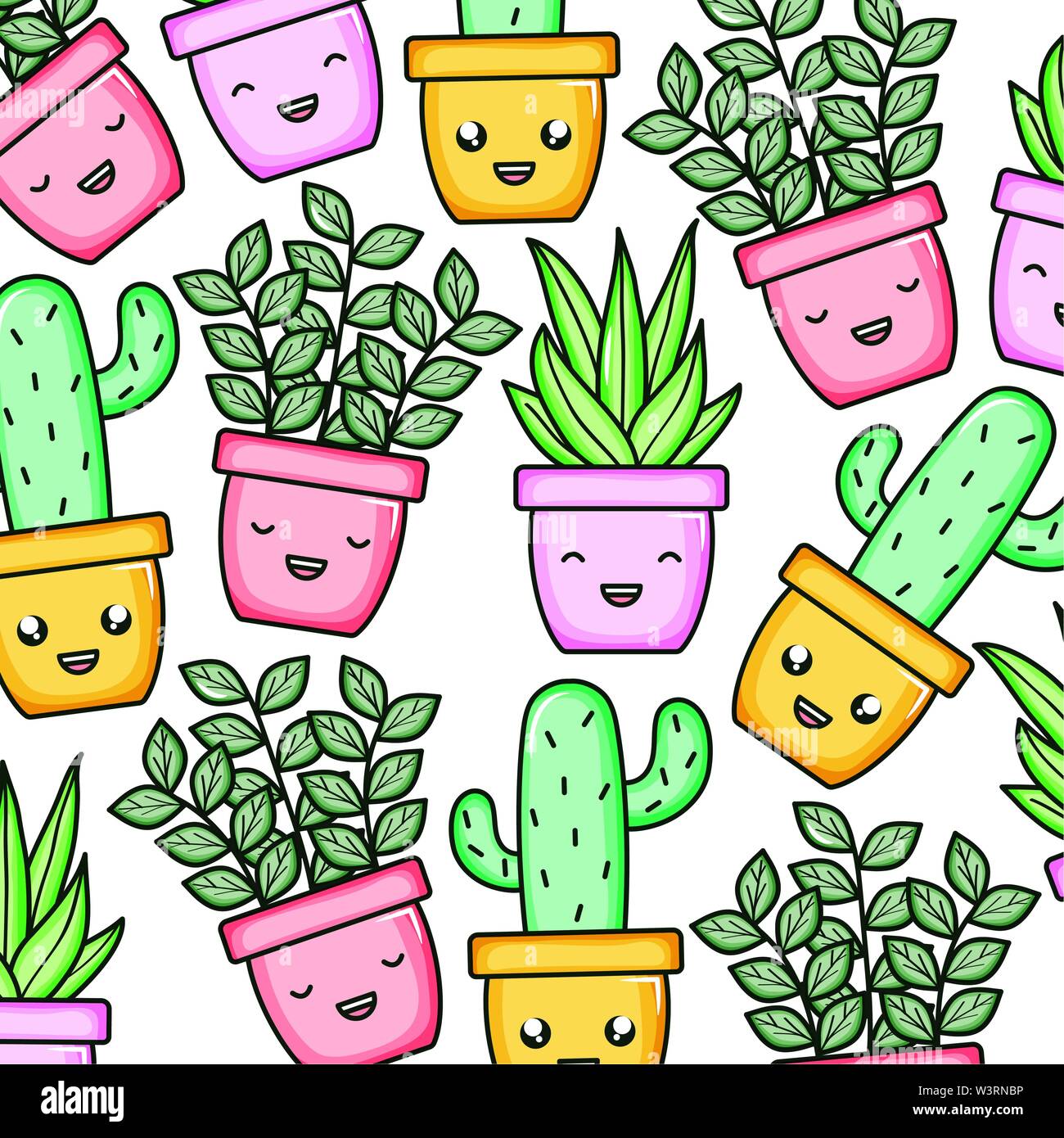 Riscos graciosos (Cute Drawings): Cactos e Suculentas (Cacti and  Succulents)