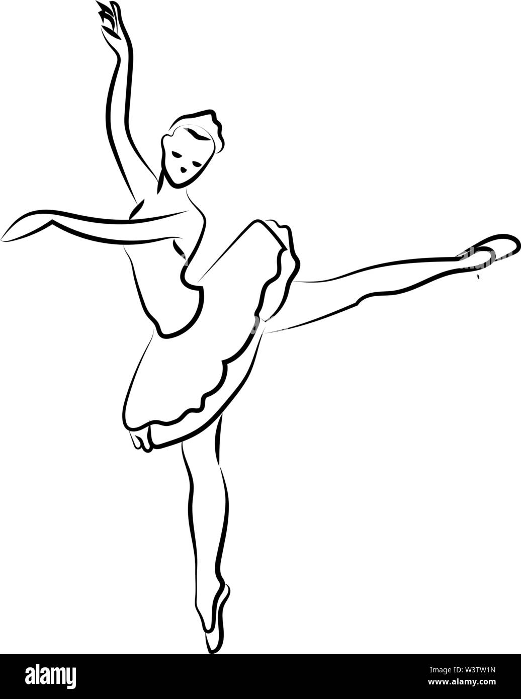 Silueta Silhouette Bailarina Ballet Freetoedit Clipart Ballerina ...