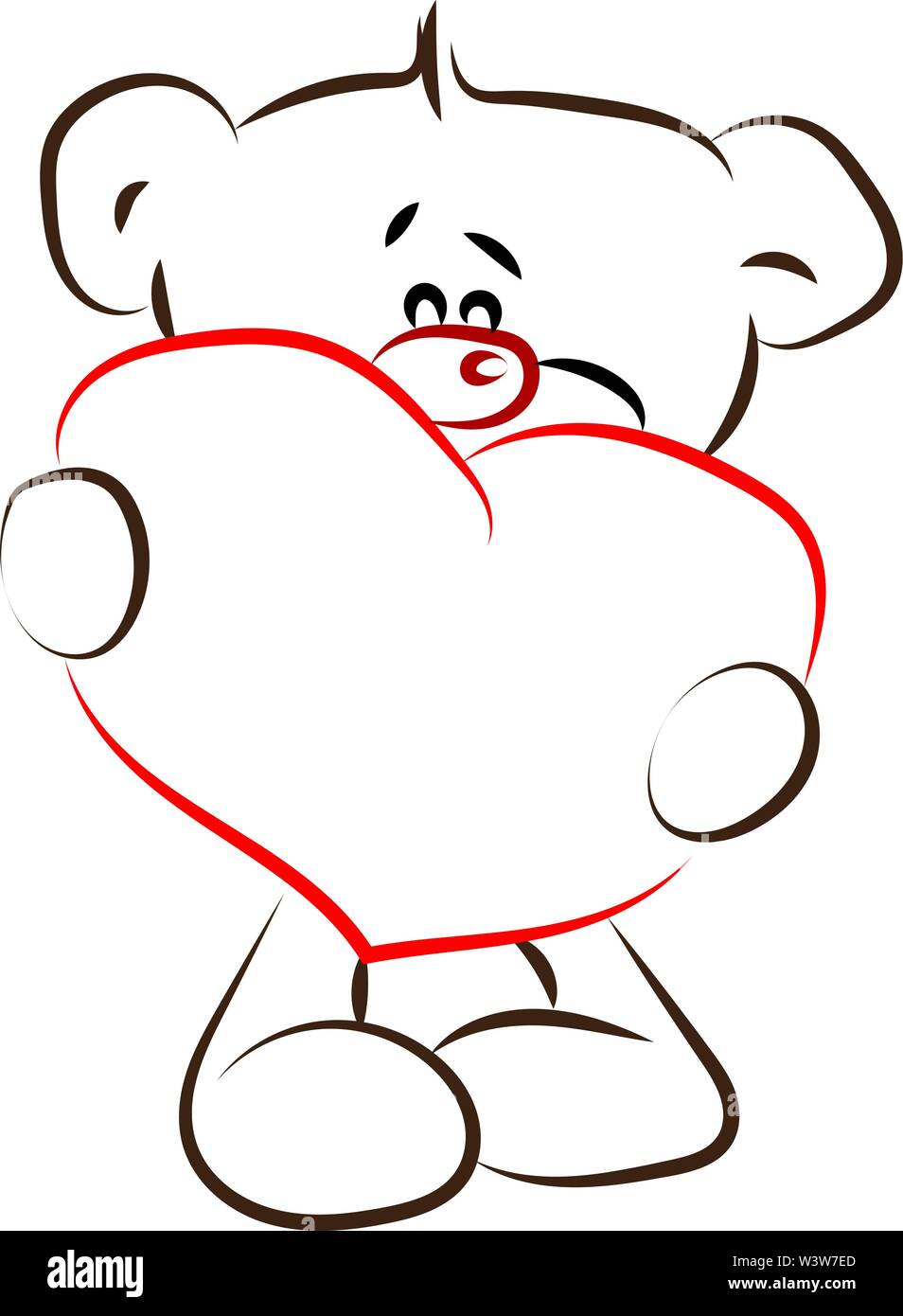 Oso cheap con corazon