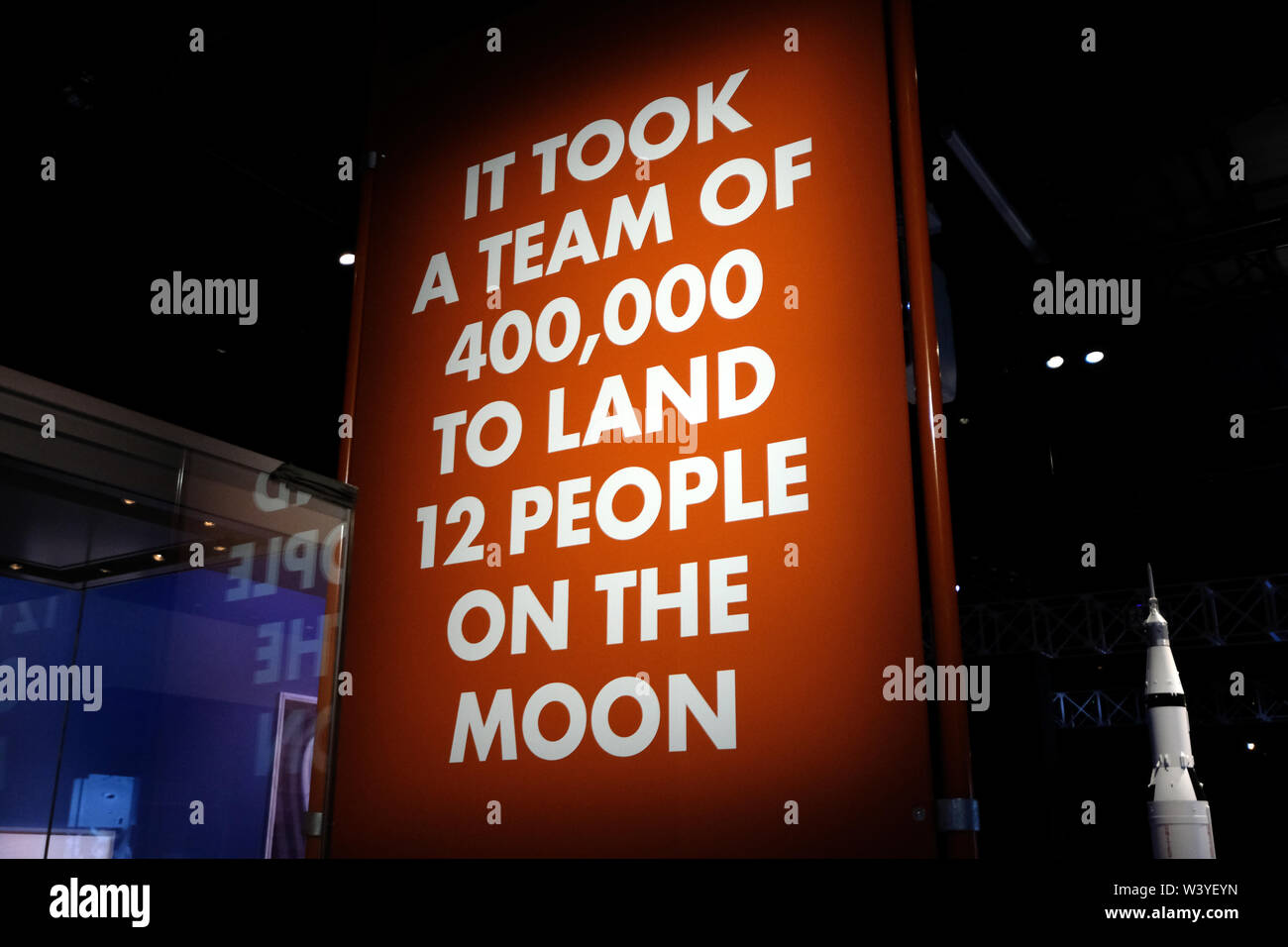 Londres, Reino Unido. El 18 de julio, 2017. Para celebrar los 50 años desde el aterrizaje en la luna NMM en Greenwich dedica una exposición a la Luna Crédito: Rachel Megawhat/Alamy Live News Foto de stock