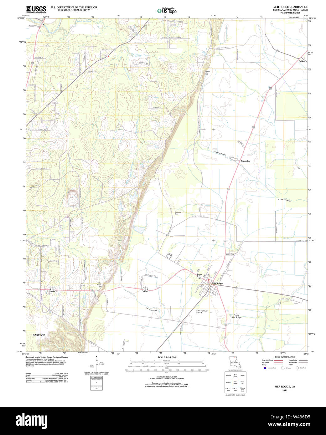 Mapa de la rouge Imágenes recortadas de stock Alamy