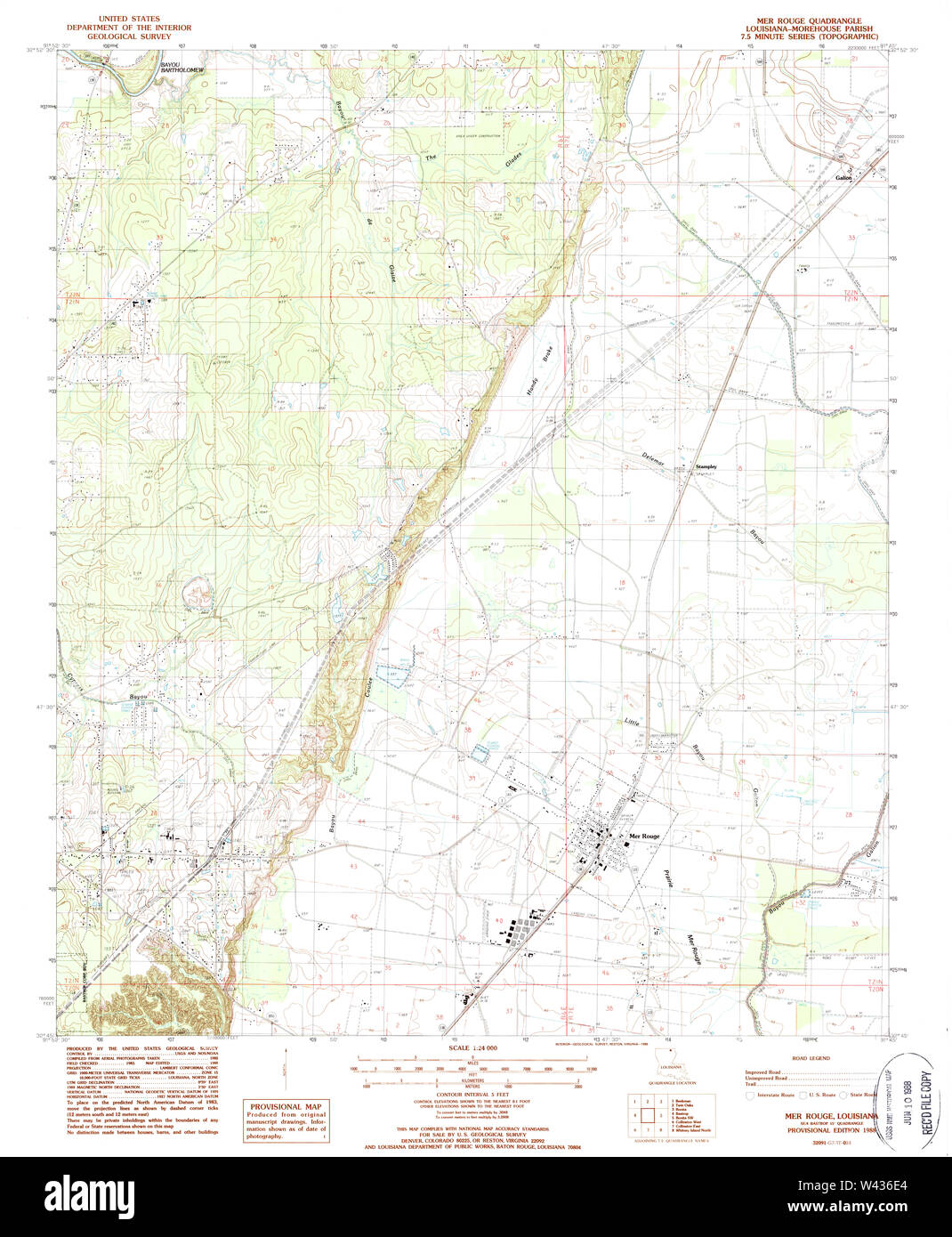 Mapa de la rouge Imágenes recortadas de stock Alamy
