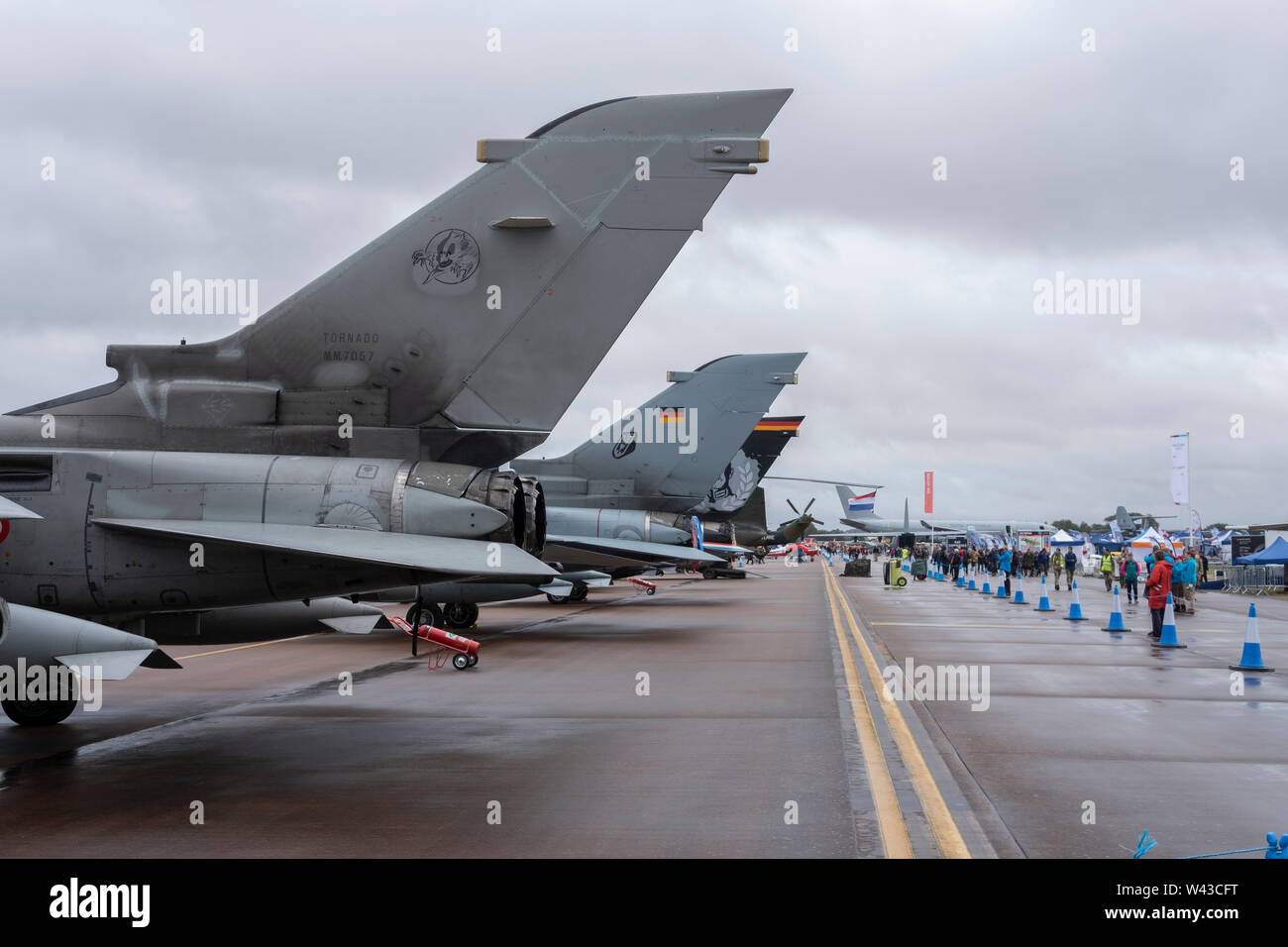 Raf Fairford Glos Reino Unido El 19 De Julio De 2019 Dia 1 Del Royal International