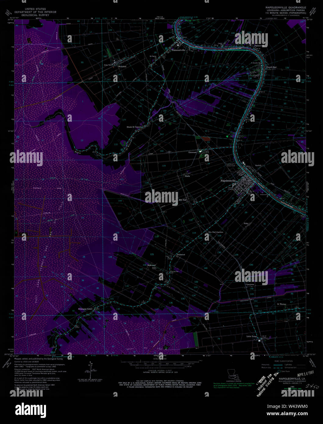 Mapa de napoleonville fotografías e imágenes de alta resolución Alamy