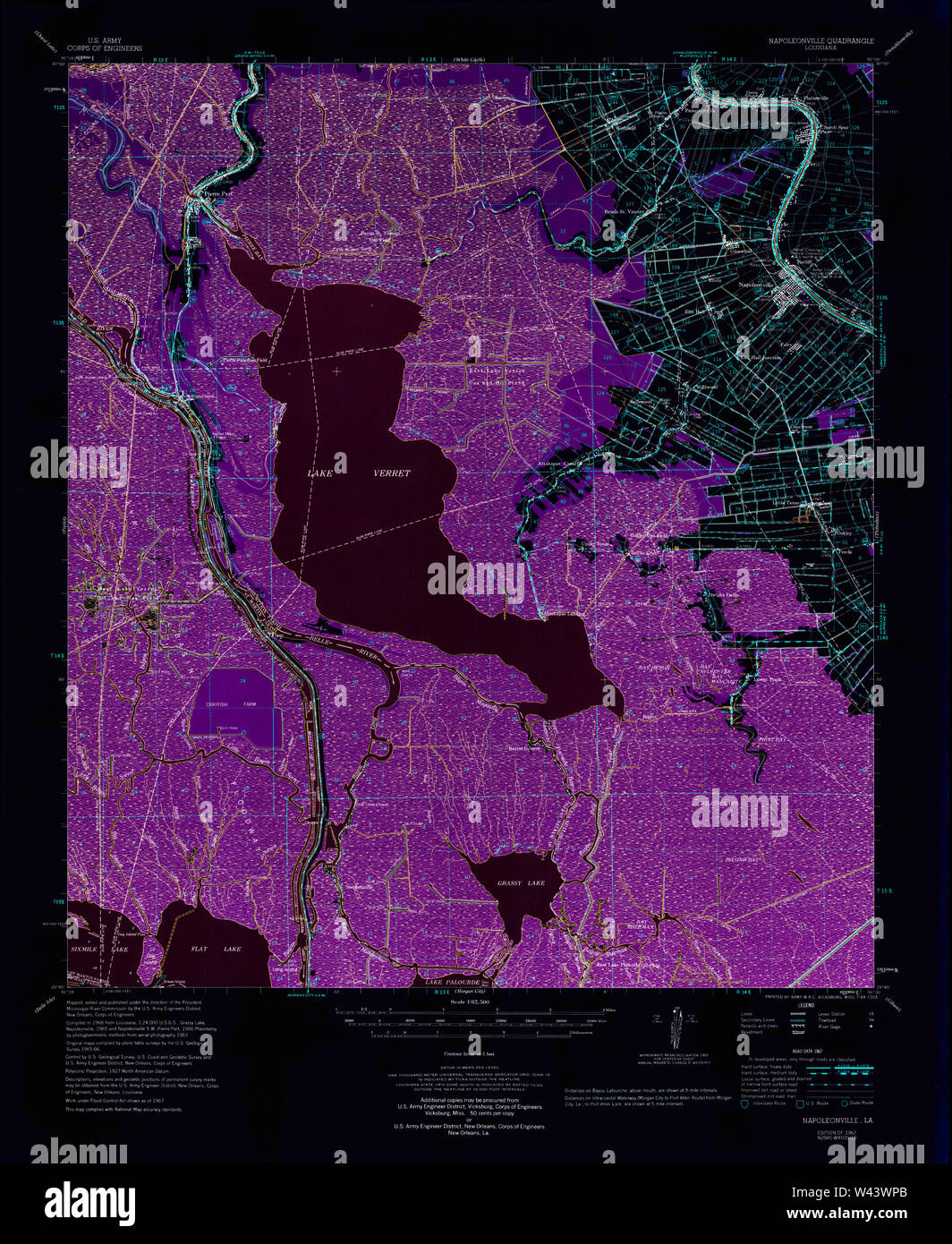 Mapa de napoleonville fotografías e imágenes de alta resolución Alamy