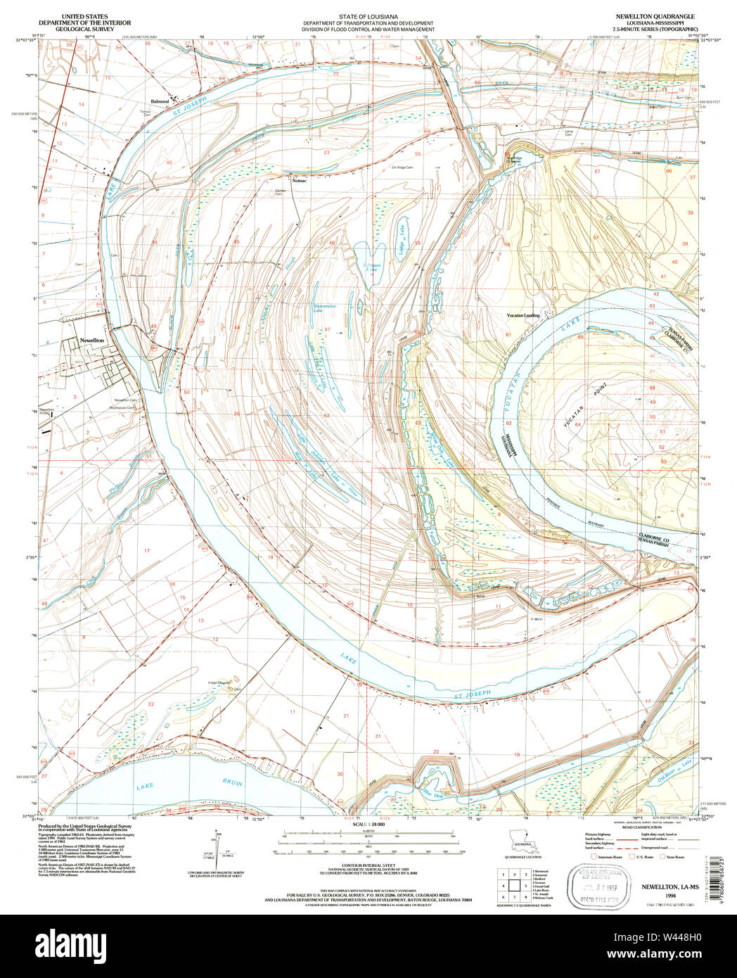 Mapa de newellton fotografías e imágenes de alta resolución Alamy