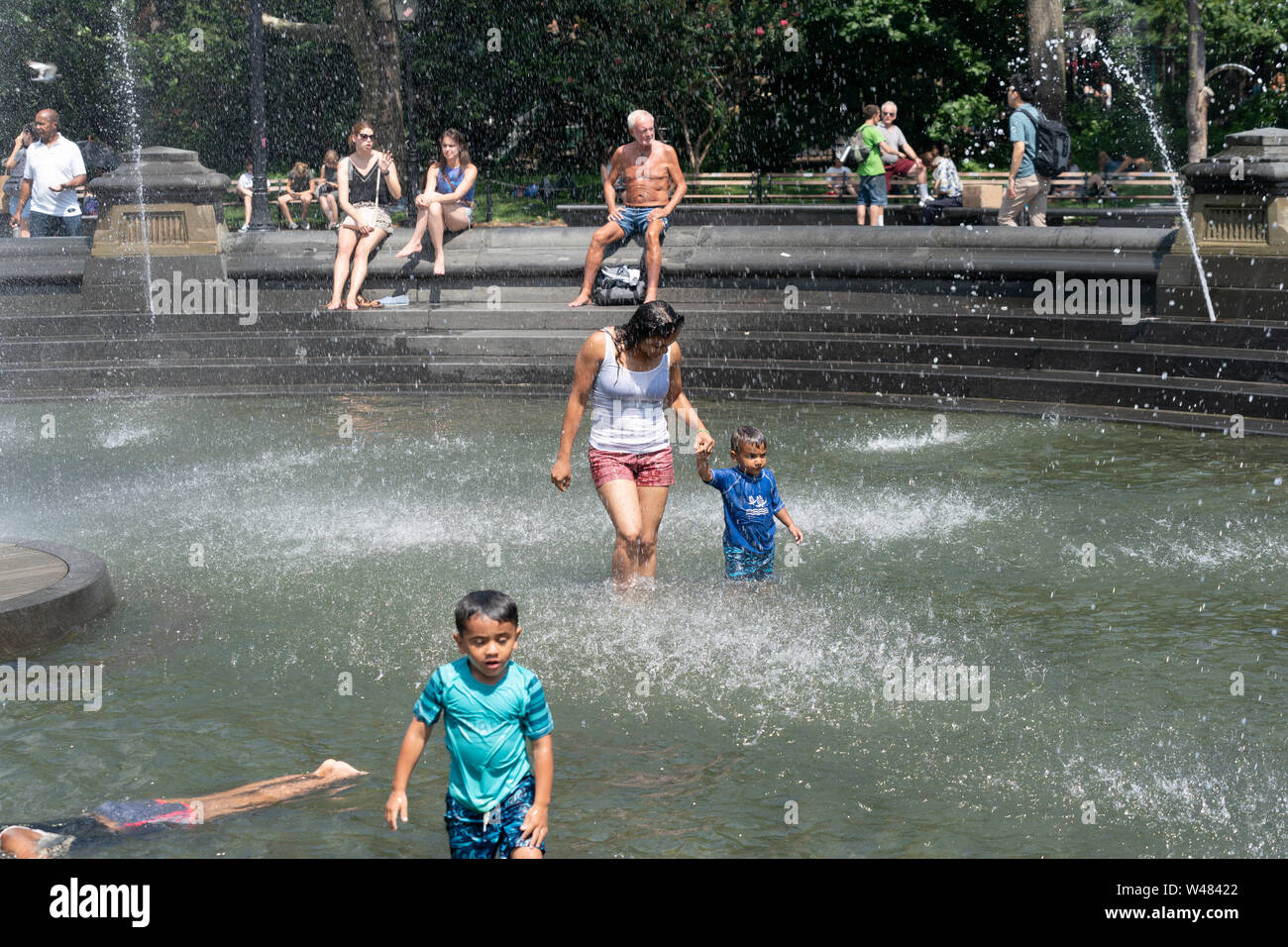 temperatura en julio en new york