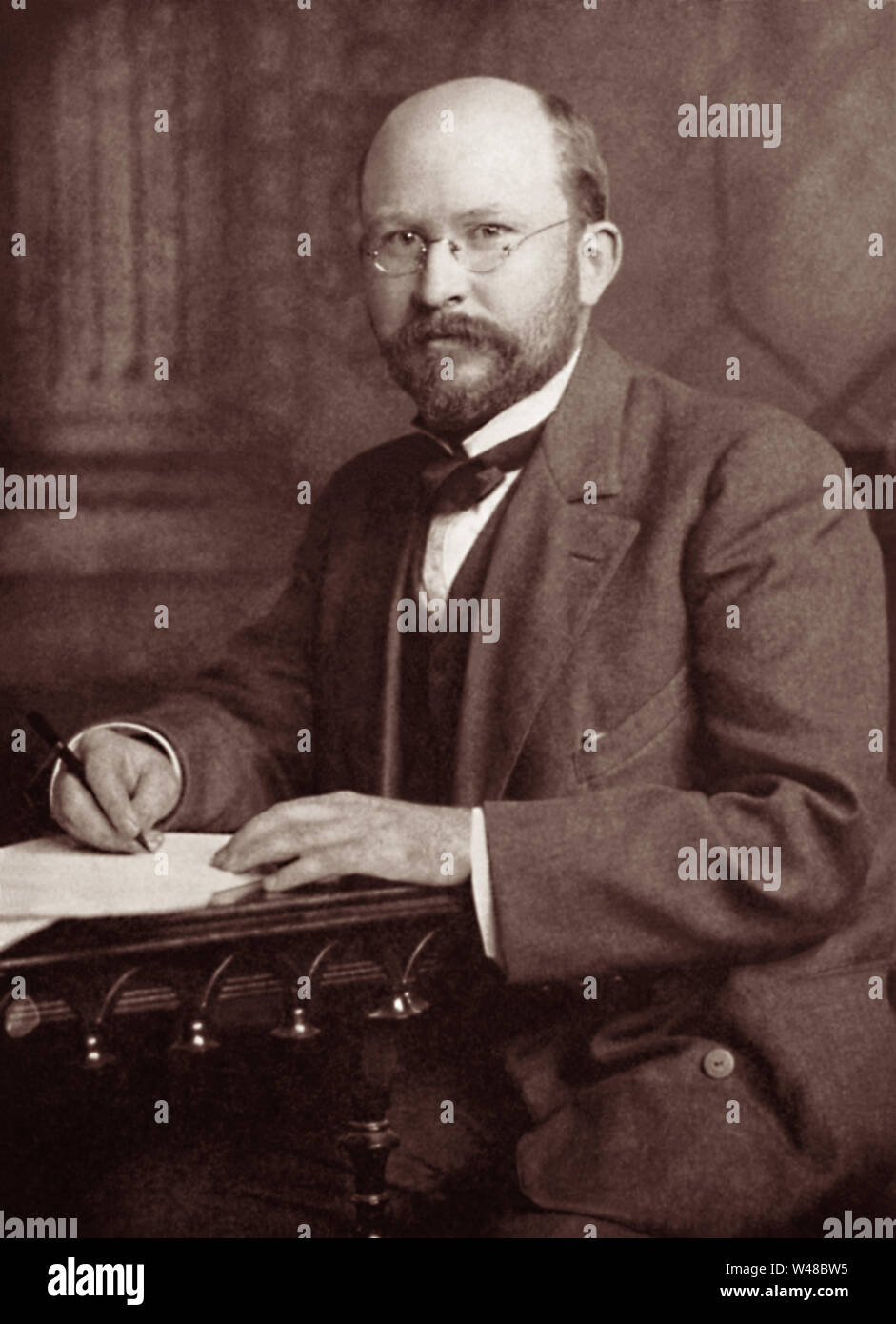 H.A. (Henry Allen) Ironside (1876-1951), Canadian-American predicador, teólogo y autor, al comienzo de su carrera como escritor. Foto de stock