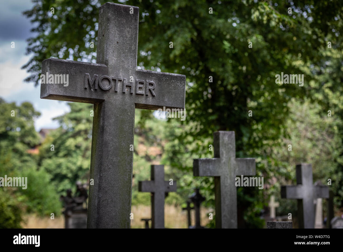 Cementerio Brompton Jornada de Puertas Abiertas. Uno de los 'Magnificent' siete cementerios en Londres, Inglaterra, Reino Unido. Foto de stock