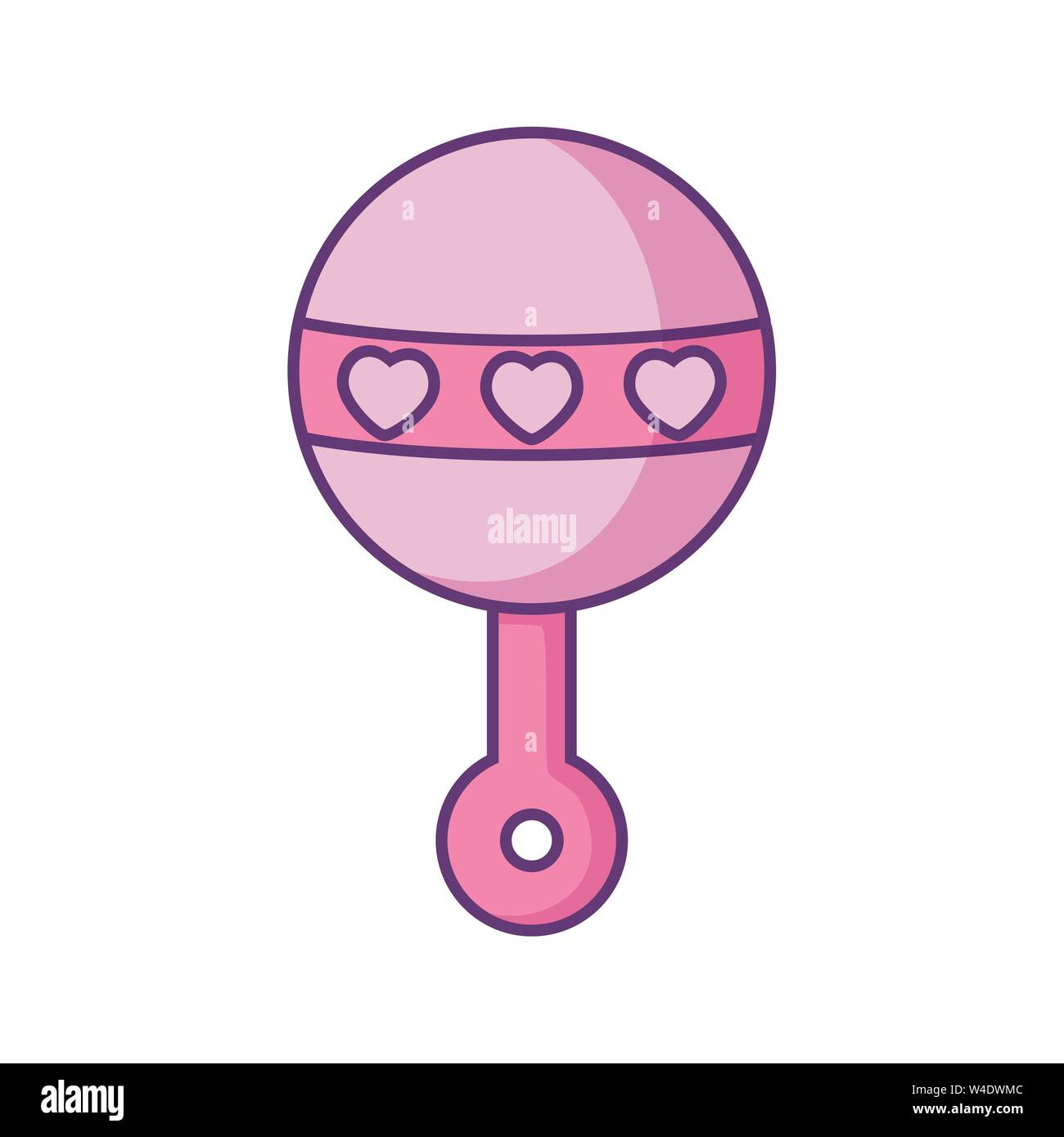 Baby Maracas Isolated Icon Fotos E Imagenes De Stock Alamy