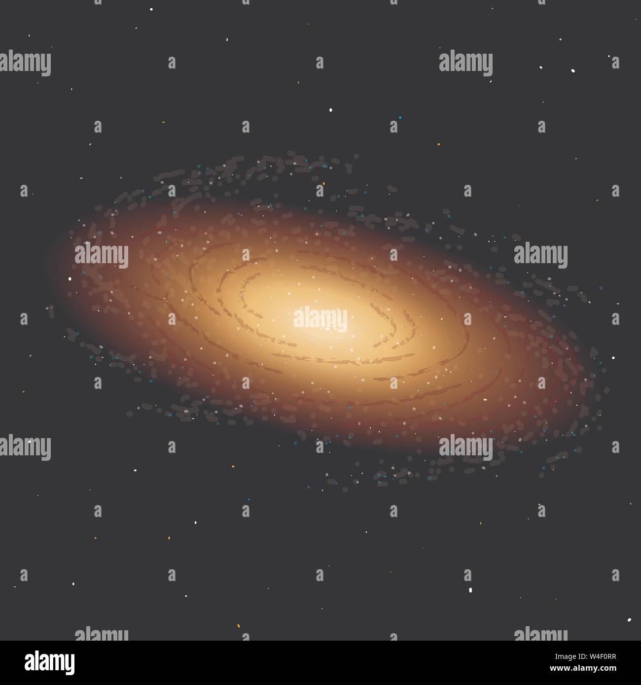 Galaxia lenticular Imágenes vectoriales de stock Alamy